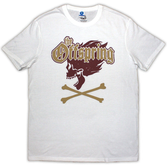 The Offspring Screaming Skull White