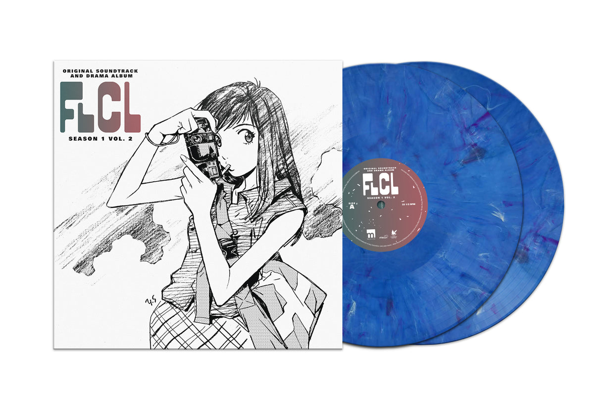 The Pillows FLCL Season 1 Vol. 2 - Drama Album (Colored Vinyl, BlueMarble, Gatefold LP Jacket) (2 Lp's)
