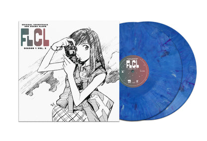 The Pillows FLCL Season 1 Vol. 2 - Drama Album (Colored Vinyl, BlueMarble, Gatefold LP Jacket) (2 Lp's)