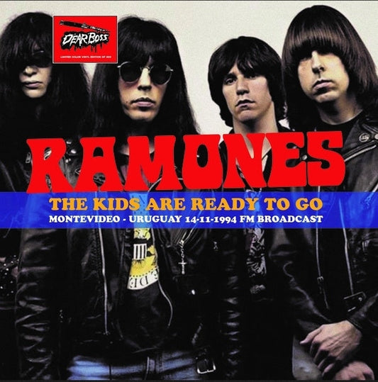 The Ramones The Kids Are Ready To Go: Montevideo, Uruguay 14-11-1994 Fm Broadcast (Splatter Vinyl) [LP]
