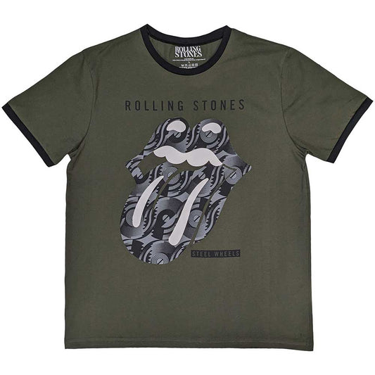 The Rolling Stones Black & White Tongue Green