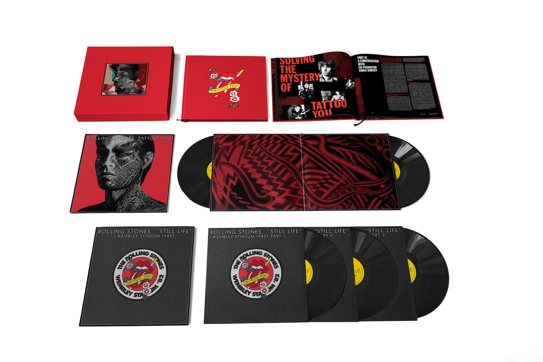 The Rolling Stones Tattoo You (Boxed Set, With Book, Remastered, Anniversary Edition) (5 Lp's)