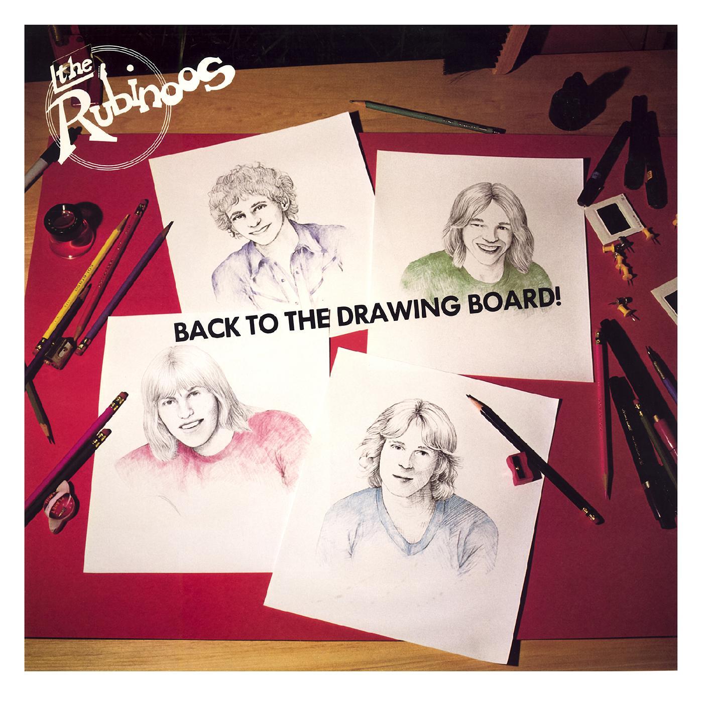 The Rubinoos Back to the Drawing Board (RUBY WITH BLACK SPLATTER VINYL)