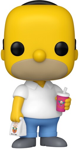 The Simpsons Funko POP! Television: Simpsons - Homer (Vinyl Figure, Collectible)