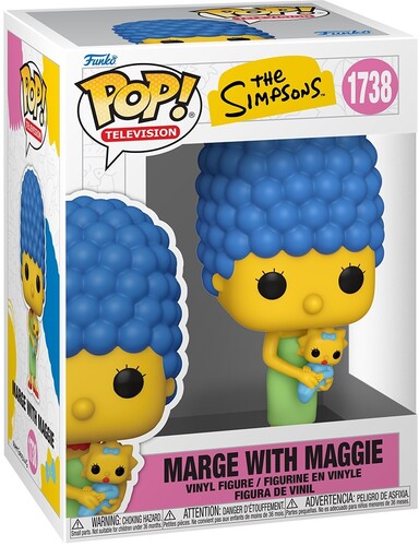 The Simpsons Funko POP! Television: Simpsons - Marge With Maggie (Vinyl Figure, Collectible)
