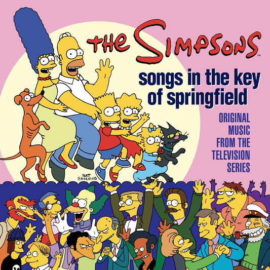 The Simpsons Songs In The Key Of Springfield (Original Music From The Television Series) [Canary Yellow/Baby Pink] [2LP]