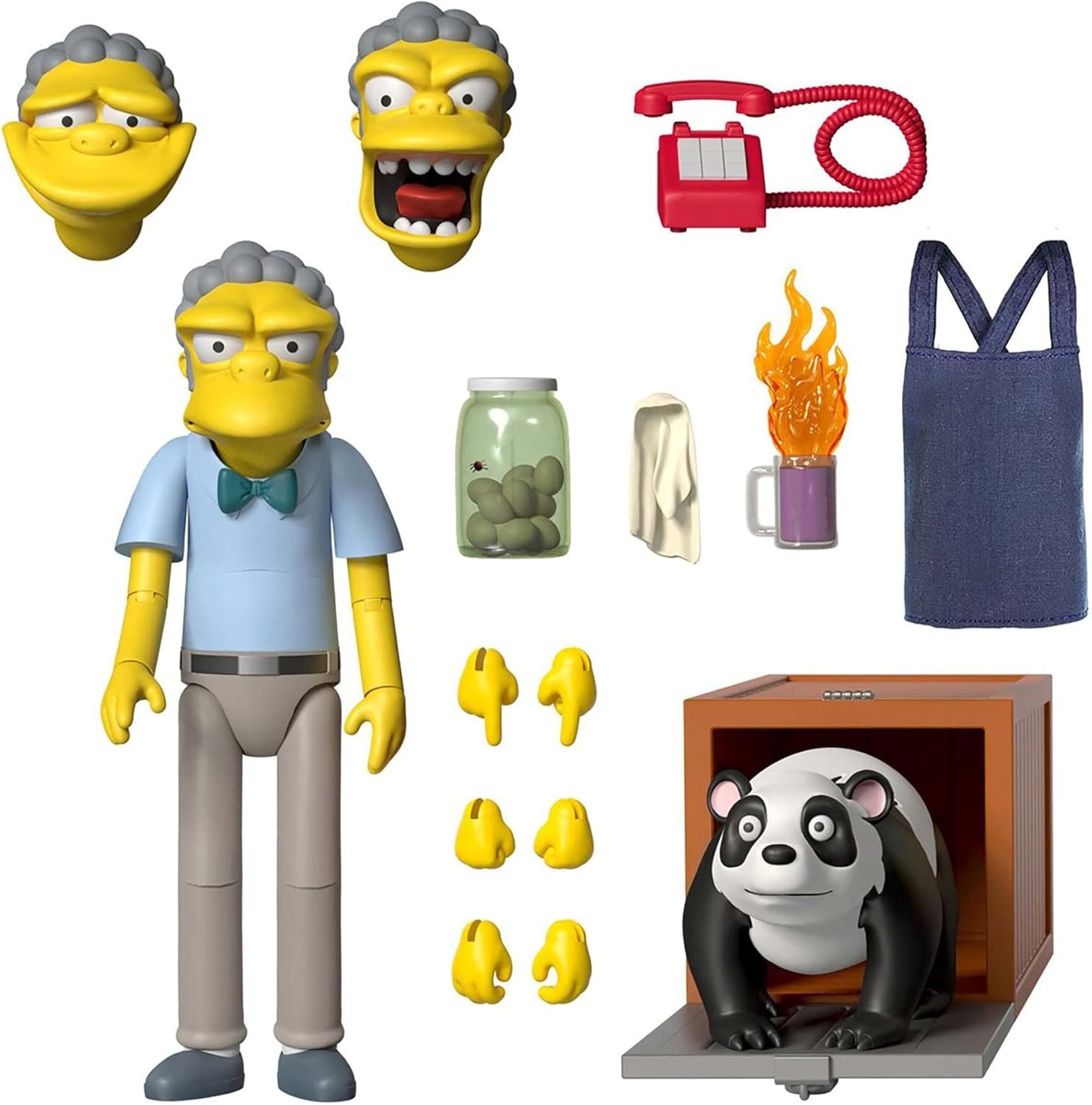 The Simpsons The Simpsons Ultimates Moe 7-Inch Action Figure