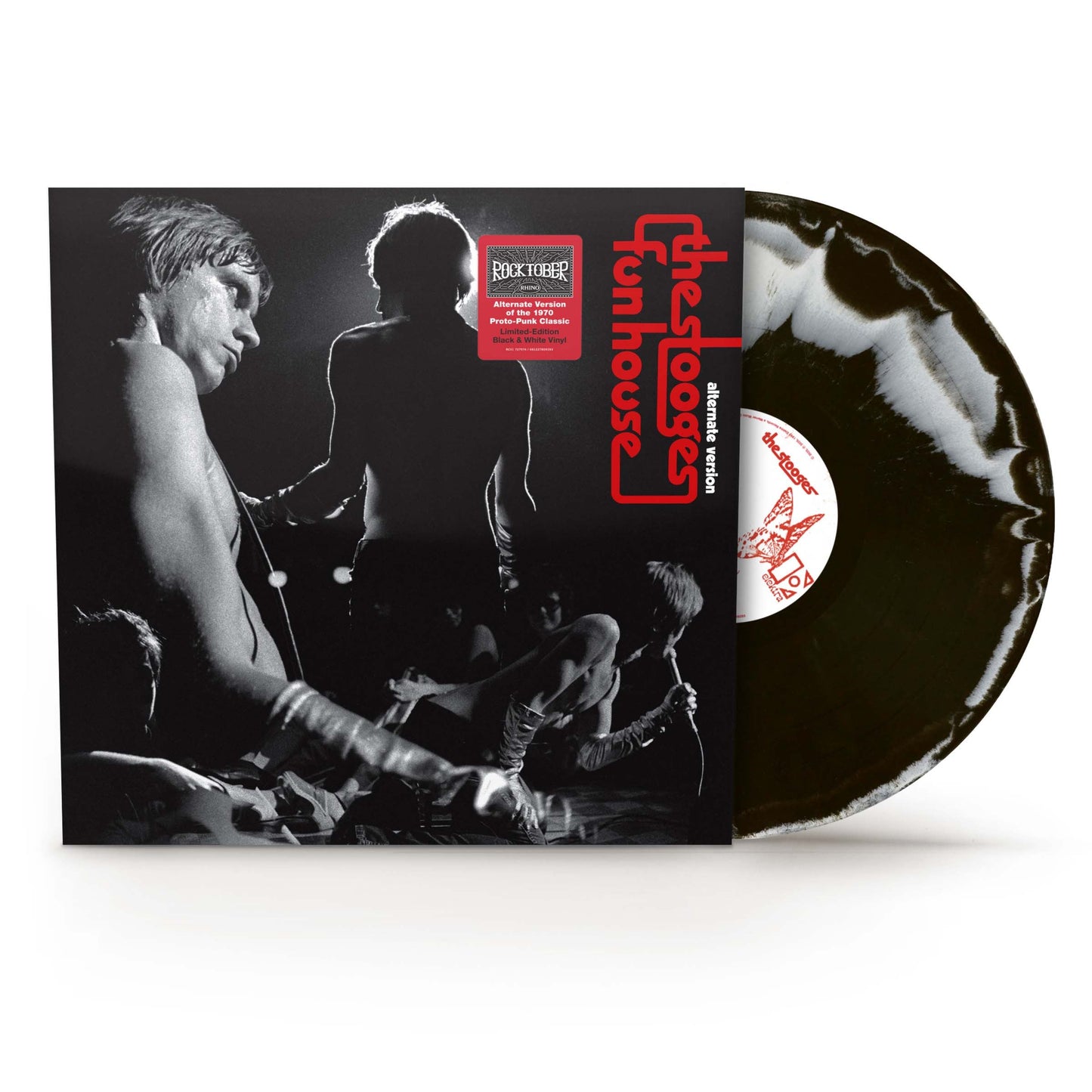 The Stooges Alternate Funhouse (RKTBR25)(1LP Opaque White with Black Vinyl)