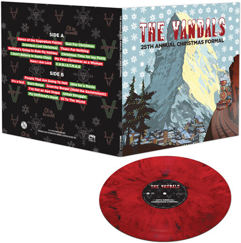 The Vandals 25th Annual Christmas Formal (Red & Black Marble Colored Vinyl)