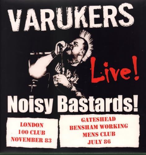 The Varukers Noisy Bastards (Red Vinyl)