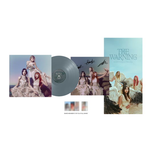 The Warning Everything’s Falling (Indie Exclusive) [Deep Ocean Lp] [Signed Insert/Alt Cover]