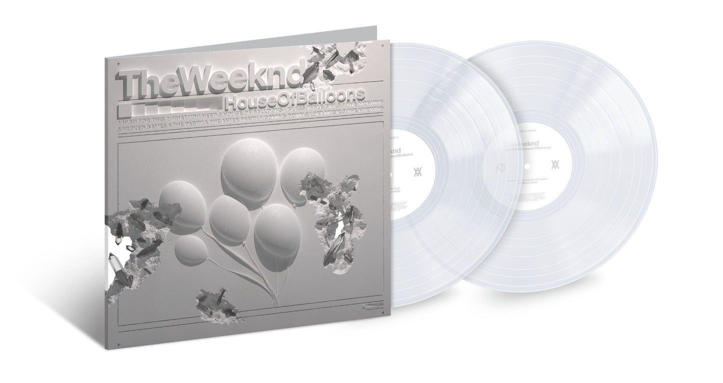The Weeknd House Of Balloons (Limited Edition, Clear Vinyl, Anniversary Edition) (2 Lp)