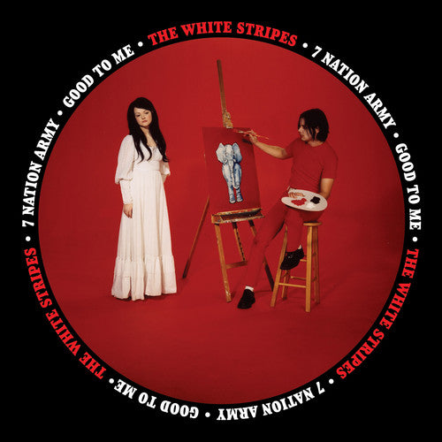 The White Stripes Seven Nation Army / Good to Me (Black Vinyl, Remastered) (7" Single)