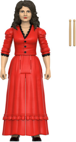 The White Stripes Super7 - White Stripes - ReAction Figures Wv1 - Get Behind Me Satan 2-Pack (Action Figure, Collectible)