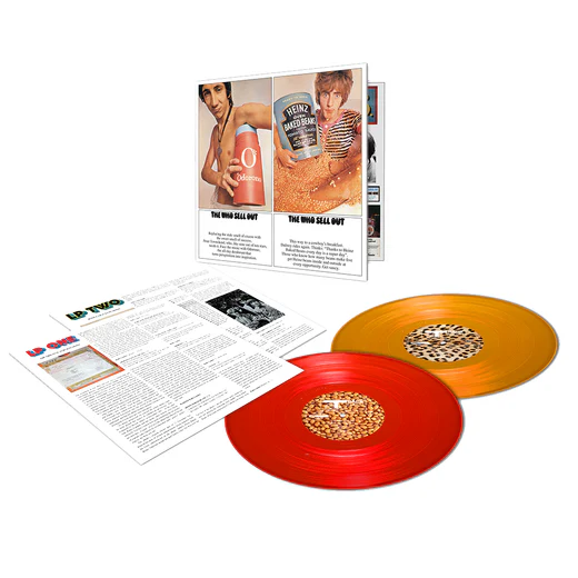 The Who The Who Sell Out (Deluxe Edition, "Odorono" Red/ "Baked Bean" Orange Colored Vinyl) (2 Lp's)