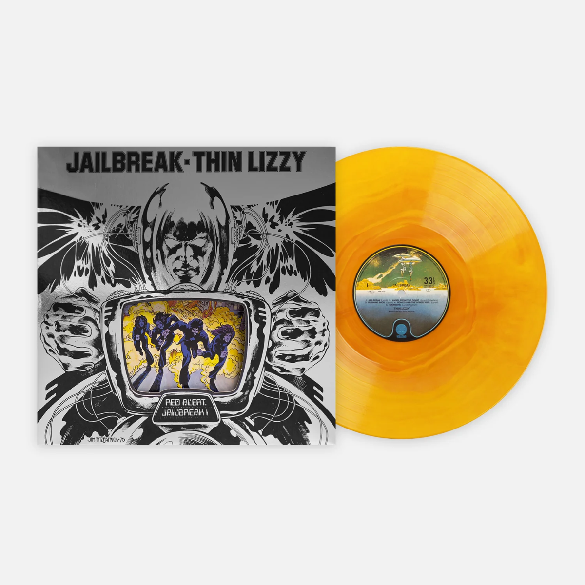 Thin Lizzy Jailbreak (Limited Edition, "Overmaster Orange" Colored Vinyl)