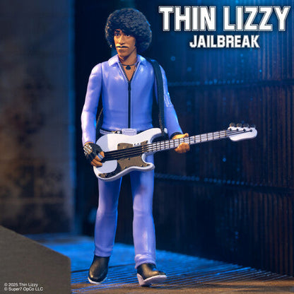 Thin Lizzy Super7 - Thin Lizzy: Phil Lynott- ReAction Figures Wv2 - Jailbreak (Action Figure)