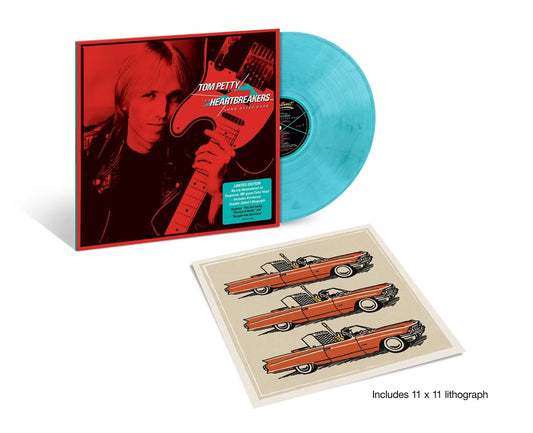 Tom Petty And The Heartbreakers Long After Dark (Indie Exclusive, Limited Edition, Turquoise Colored Vinyl, Lithograph)