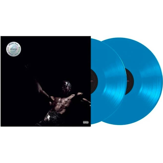 Travis Scott Utopia [Explicit Content] (Limited Edition, Blue Colored Vinyl) [Import] (2 Lp's)