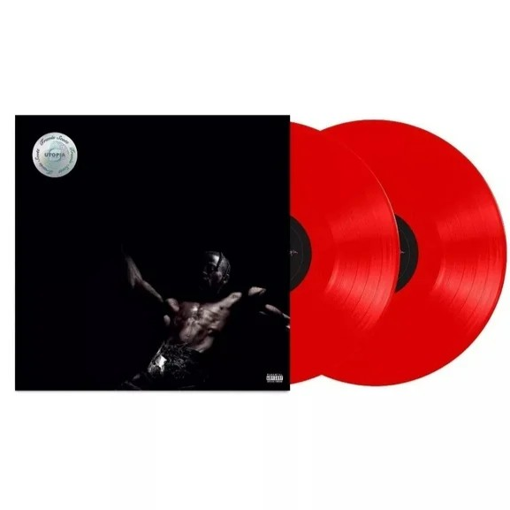 Travis Scott Utopia [Explicit Content] (Limited Edition, Red Colored Vinyl) [Import] (2 Lp's)