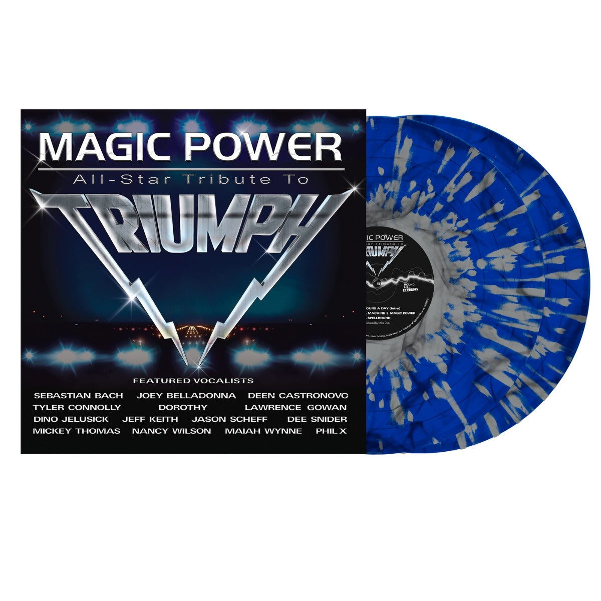 Triumph Magic Power: All Star Tribute To Triumph (Indie Exclusive) (Blue/White Splatter Vinyl) (2LP)