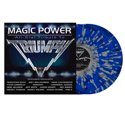 Triumph Magic Power: All Star Tribute To Triumph (Indie Exclusive) (Blue/White Splatter Vinyl) (2LP)