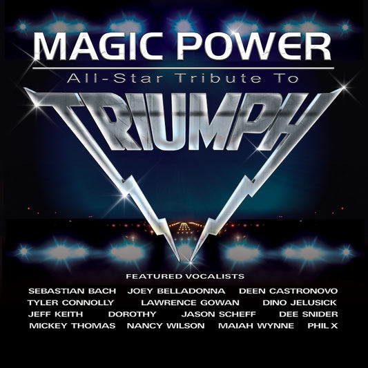 Triumph Magic Power: All Star Tribute To Triumph (Indie Exclusive) (Blue/White Splatter Vinyl) (2LP)