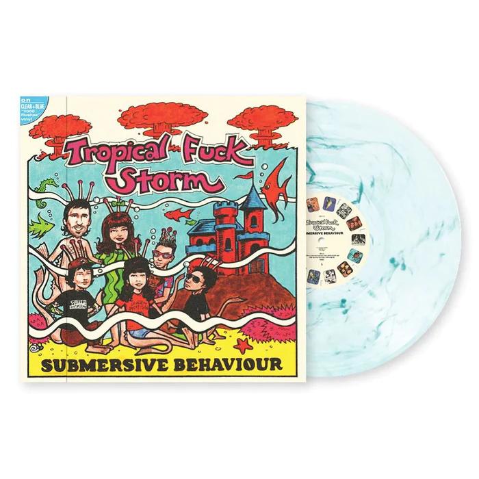 Tropical Fuck Storm Submersive Behaviour (Clear "2000 Flushes" Blue Vinyl)