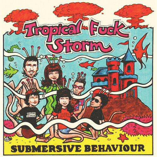 Tropical Fuck Storm Submersive Behaviour (Clear "2000 Flushes" Blue Vinyl)