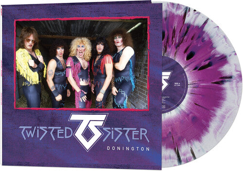 Twisted Sister Donington (Purple Black & White Splatter)