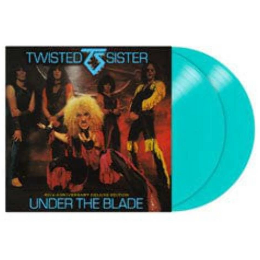 Twisted Sister Under The Blade: 40th Anniversary Edition (Limited Edition, Turquoise Colored Vinyl) (2 Lp's)