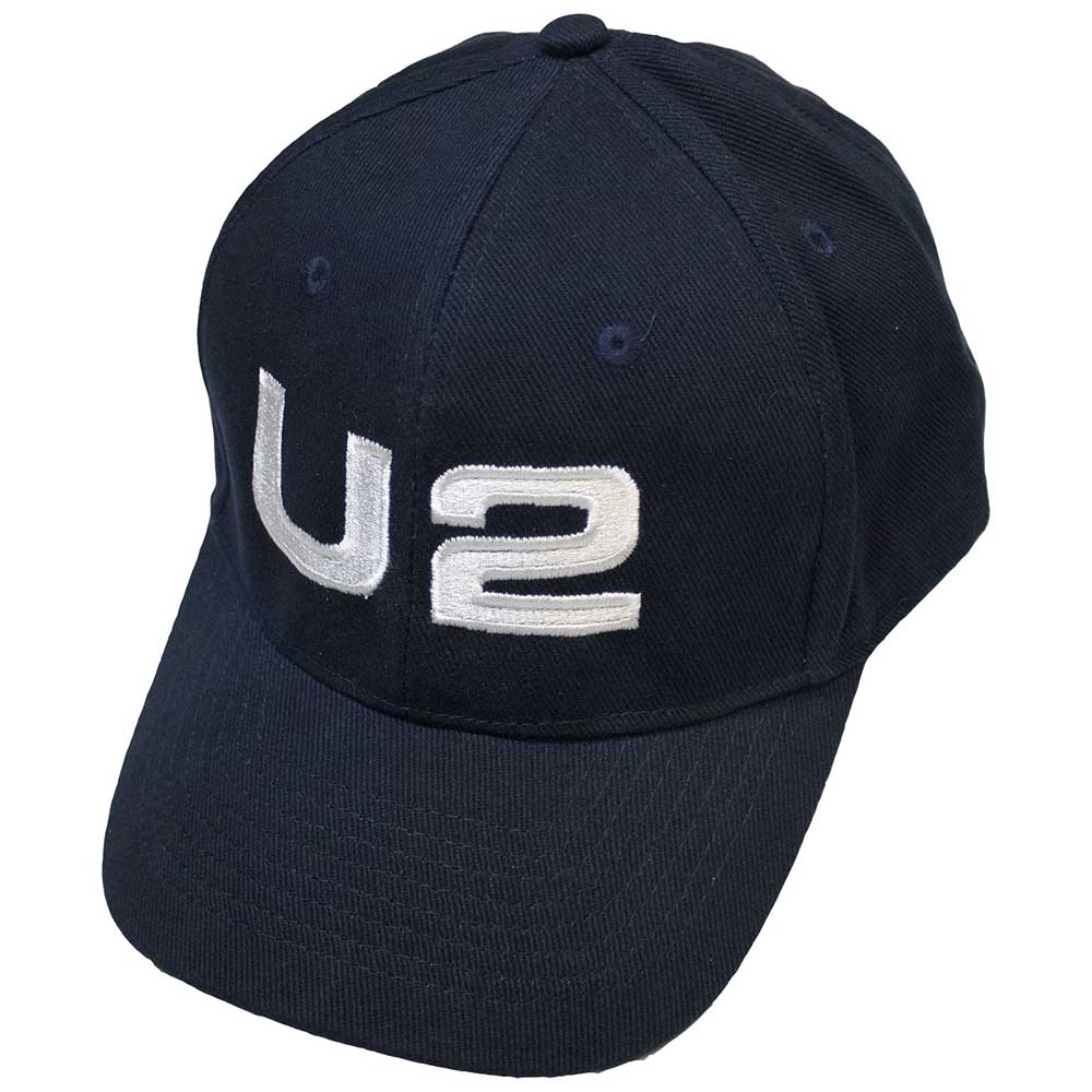 U2 White Logo Blue