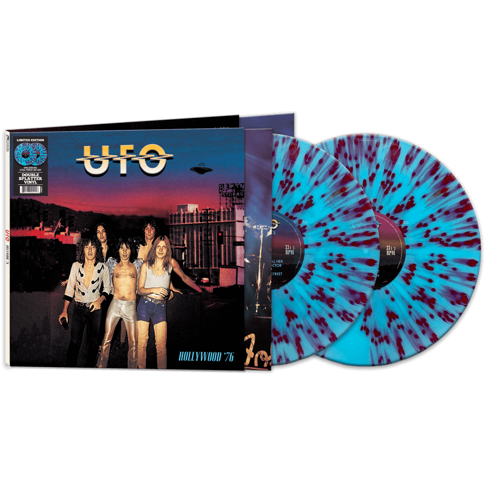 Ufo Hollywood '76 (Limited Edeition, Blue & Red Splatter Colored Vinyl) (2 Lp's)