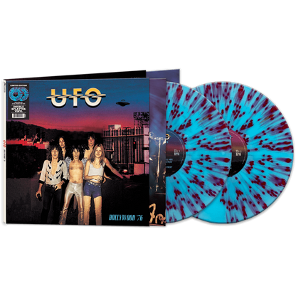 Ufo Hollywood '76 (Limited Edeition, Blue & Red Splatter Colored Vinyl) (2 Lp's)