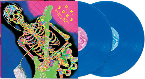 Uk Subs Endangered Species (Translucent Blue) (Colored Vinyl, Bonus Tracks, With Booklet, Reissue) (2 Lp's)