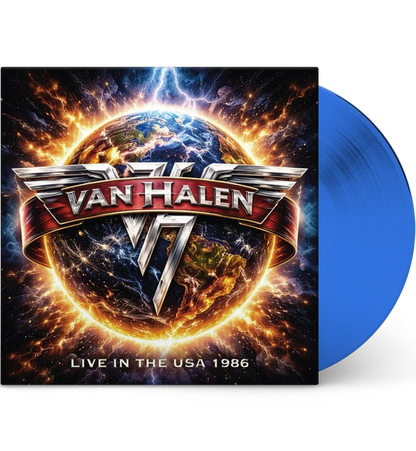 Van Halen Live In The USA 1986. FM Radio Broadcast (Limited Edition, Blue Colored Vinyl) [Import]
