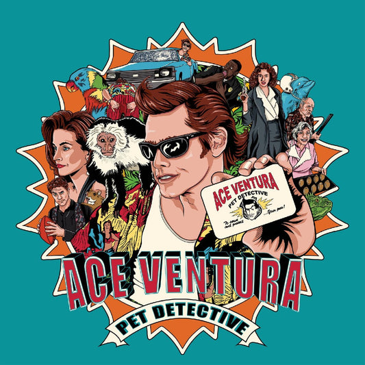 Various Artists Ace Ventura: Pet Detective: Original Motion Picture Score (Indie Exclusive, Turquoise & Orange Split with Red Splatter Colored Vinyl)