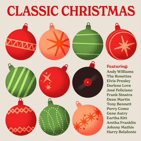 Various Artists Classic Christmas (Vintage Ornament Red Colored Vinyl)