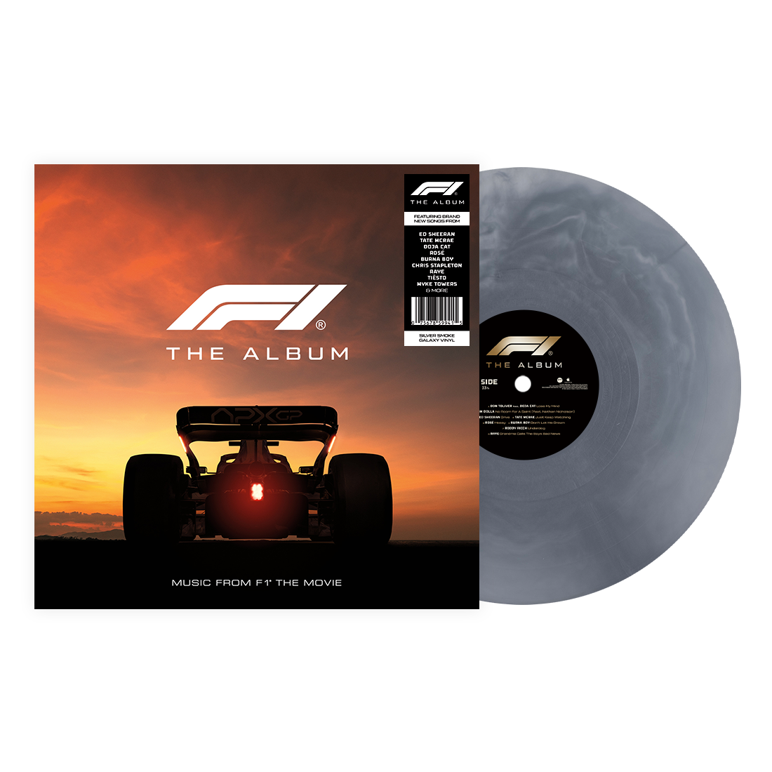 Various Artists F1 The Album (Indie Exclusive) (Silver Smoke Galaxy Vinyl)