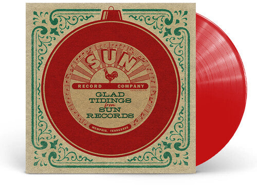 Various Artists Glad Tidings From Sun Records (Red Vinyl)