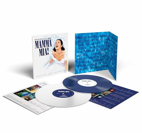 Various Artists Mamma Mia! The Musical (Original London Cast Recording) (Blue/White Vinyl) [2Lp]