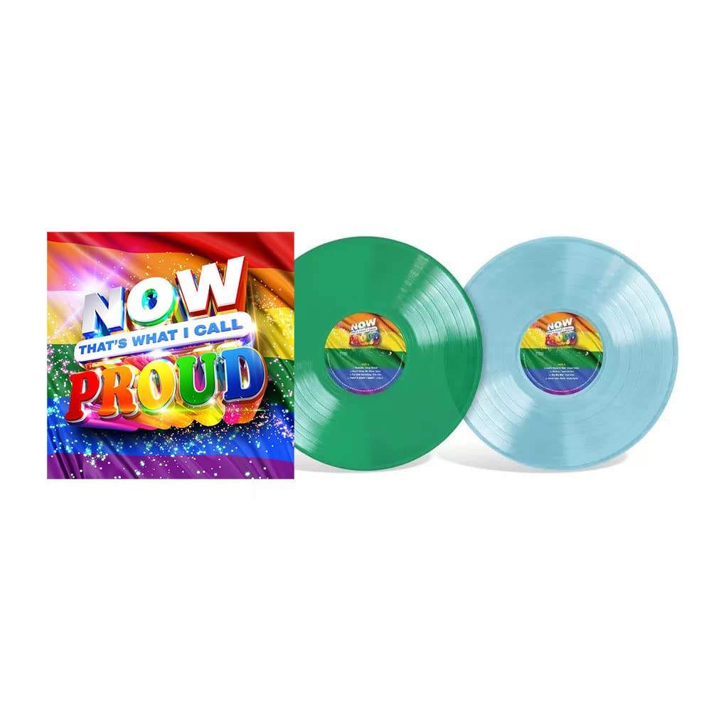 Various Artists NOW Thats What I Call Music! "Proud" (Limited Edition, Translucent Emerald & Light Blue Colored Vinyl) (2 Lp's) [Import]