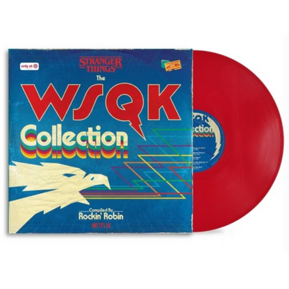 Various Artists Stranger Things: The WSQK Collection (Limited Edition, Red Colored Vinyl)