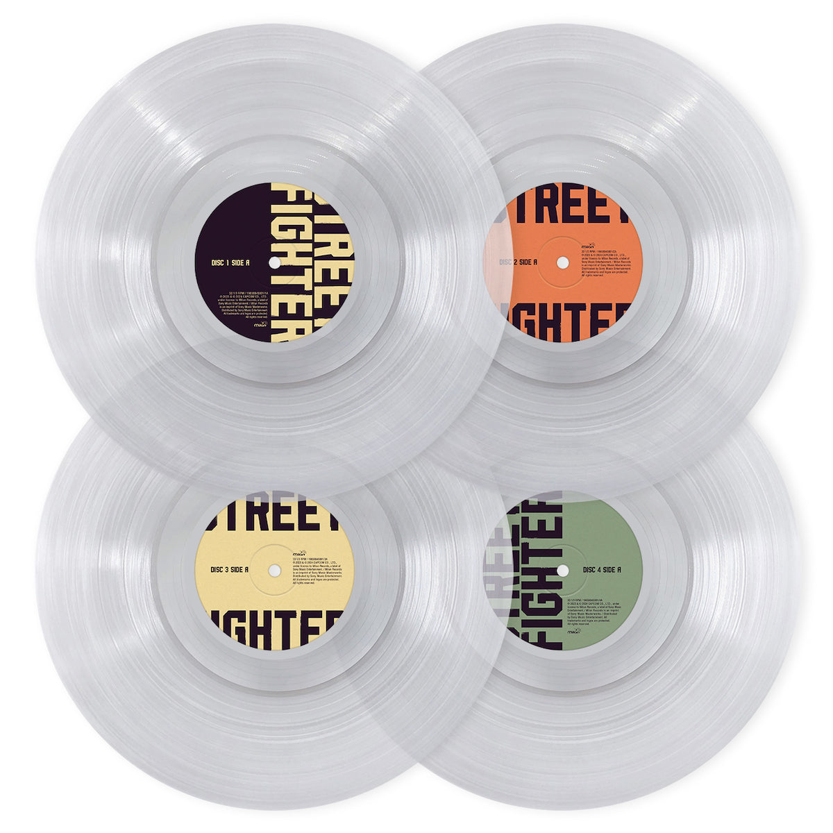 Various Artists Street Fighter 6 (Original Soundtrack) (Boxed Set, Clear Vinyl, With Book, Sticker, 140 Gram Vinyl) (4 Lp's)