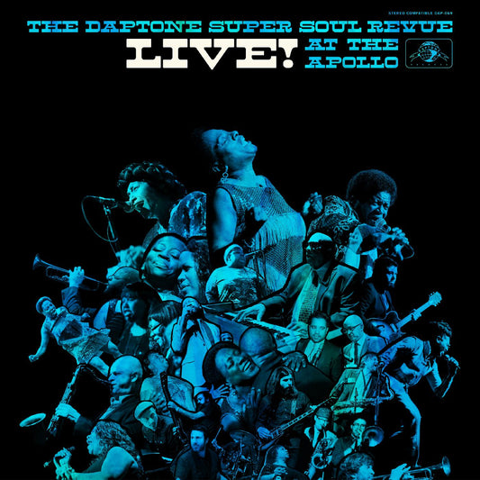 Various Artists The Daptone Super Soul Revue Live! At the Apollo (3LP, TRANSLUCENT TIE-EYE TEAL VINYL)