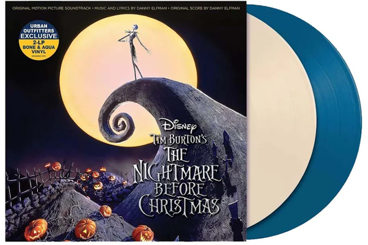 Various Artists The Nightmare Before Christmas (Original Soundtrack) (Limited Edition, Bone & Aqua Colored Vinyl) (2 Lp's)