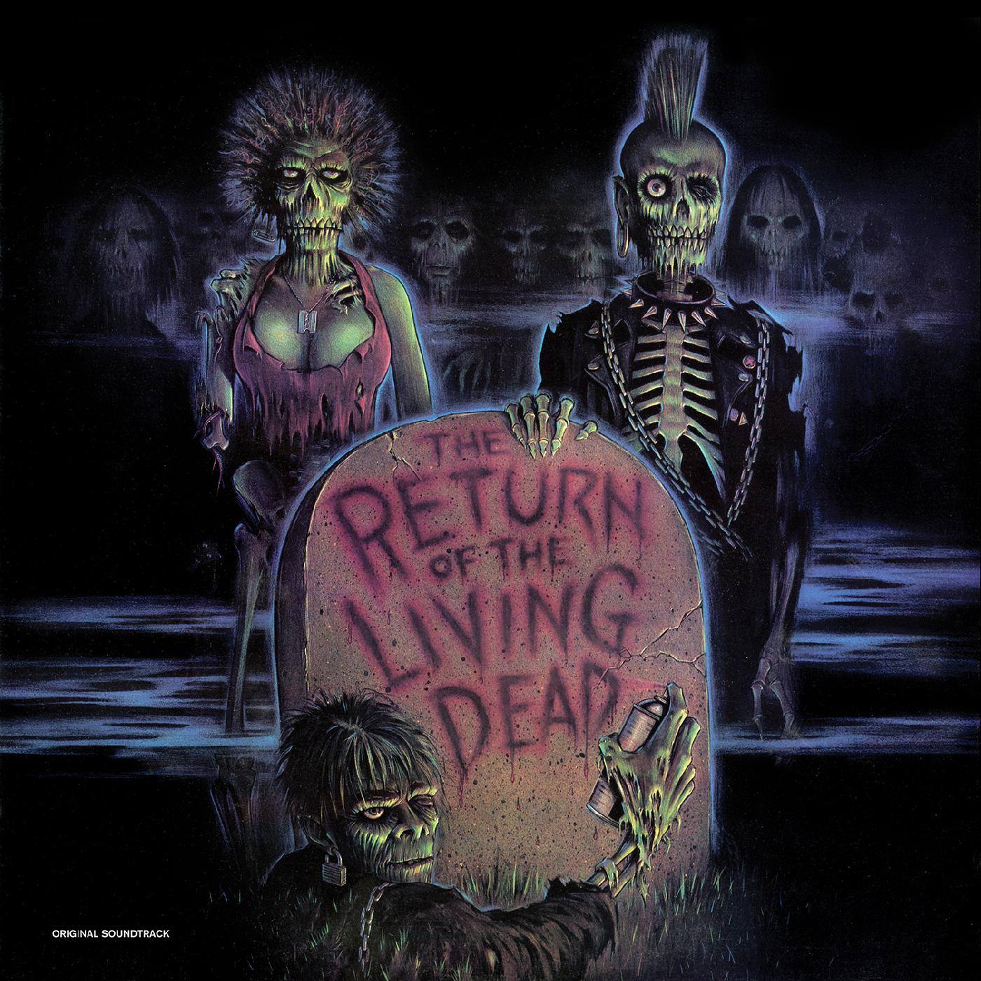 Various Artists The Return Of The Living Dead--Original Soundtrack (Green W/ Black "Toxic Waste" Vinyl)