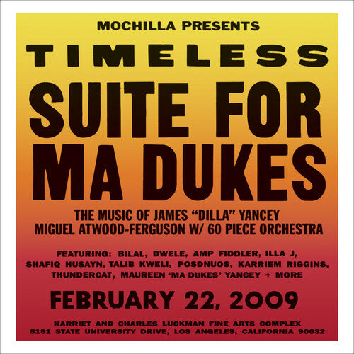 Various Artists Timeless: Suite for Ma Dukes (2 Lp's)