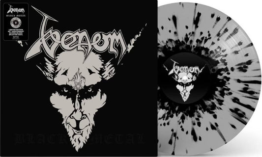 Venom Black Metal (40th Anniversary Edition) (Limited Edition, Silver & Black Splatter Vinyl)