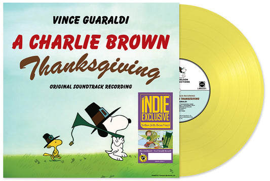 Vince Guaraldi A Charlie Brown Thanksgiving (Indie Exclusive) (Yellow Jelly Bean Vinyl)